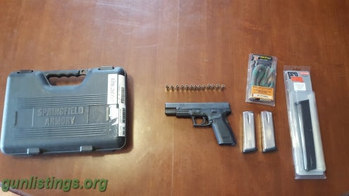 Pistols Springfield Armory Xd Tactical .40 S&w 5 In Barrel With