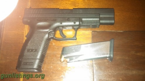 Pistols Springfield X D 45 Tactical