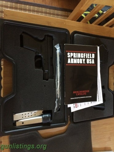 Pistols Springfield XD9 Sub Compact Black
