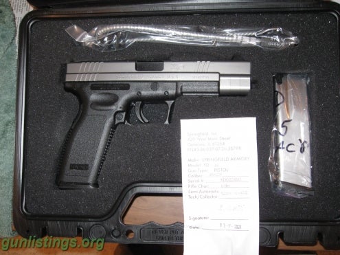 Pistols Springfield XD .45 Tactical