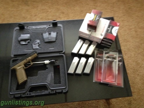 Pistols Springfield XD .45 W 425rds And More