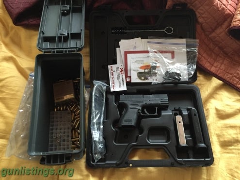 Pistols Springfield XD 9mm 3 Inch Barrel W Ammo Call Or Text Me