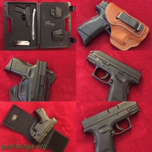 Pistols Springfield XD 9mm Subcompact