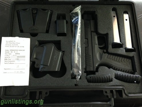 Pistols Springfield XDM 9mm 4.5
