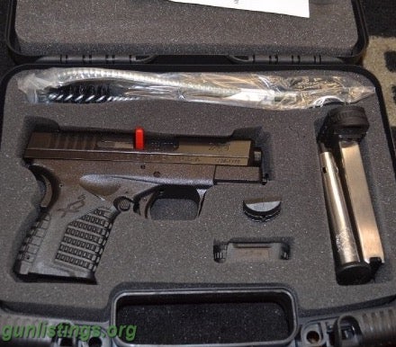 Pistols Springfield XDS-9 Black 9mm 3.3