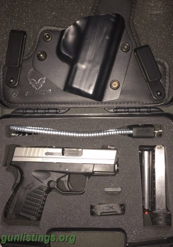 Pistols Springfield XDS 9mm Bi-tone With Extras