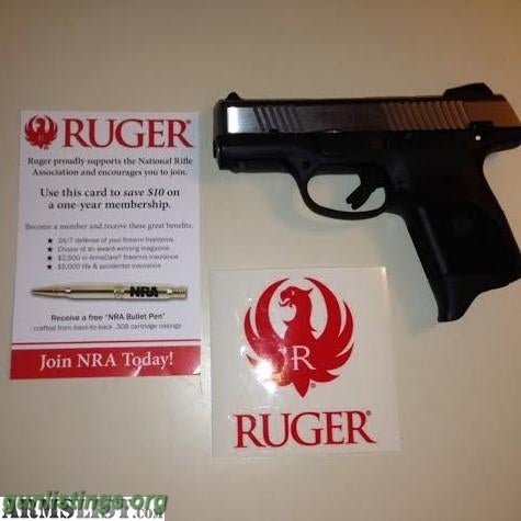 Pistols SR40c Ruger / W/Extras