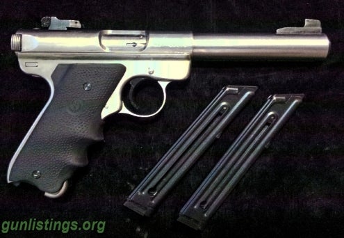 Pistols S/S Ruger MKIII Target Pistol 5.5