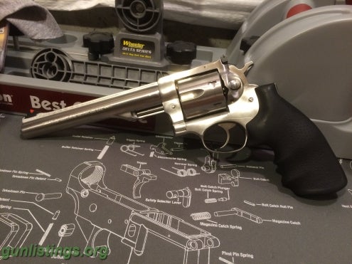 Pistols Stainless Ruger Redhawk 7.5