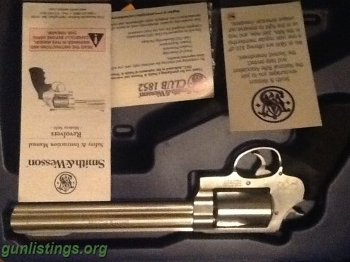 Pistols S&W. 500 Mag & Ammo