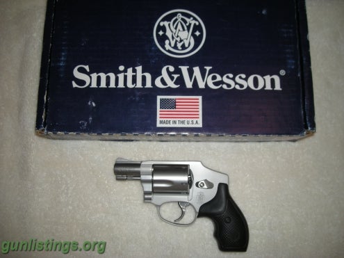 Pistols S&W 642-1 38 Special +P Revolver