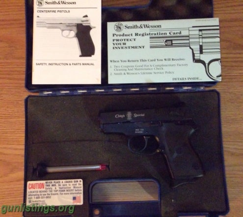 Pistols S&W Chief's Special 9MM