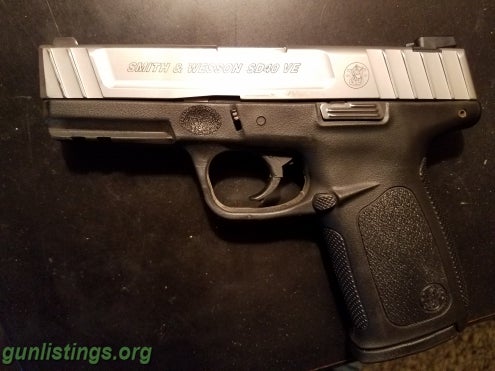 Pistols S&W Sd40ve With Extras Price Reduced