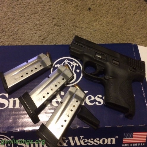 Pistols S&W Shield 9mm W/ Extras