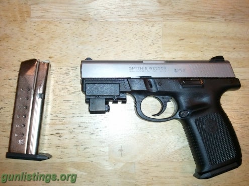 Pistols S&w Sigma 9mm With Laser
