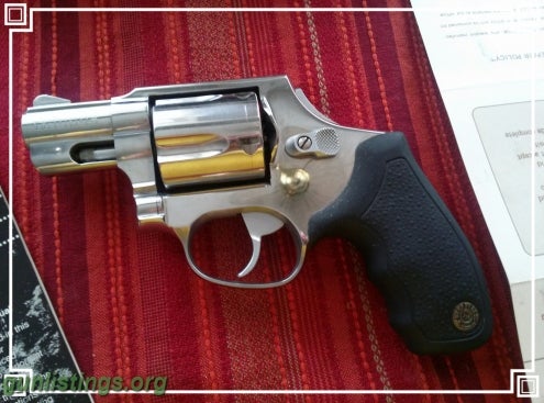 Pistols TAURUS .44 SPECIAL STAINLESS STEEL REVOLVER, BARELY USE