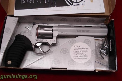 Pistols Taurus 627 Tracker Stainless 357 Cal.ported 6.5