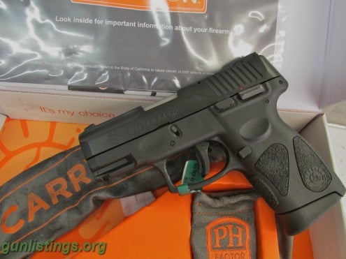 Pistols Taurus PT111 G2, 9mm, 2-12rd Mags, Blued NEW