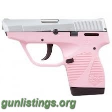 Pistols Price Reduced! Taurus TCP 732 Pink/Stainless