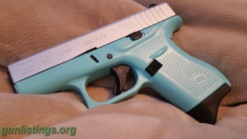 Pistols Tiffany Blue Glock 42