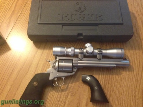 Pistols Used/Like New Ruger Super BlackHawk Hunter 44 Rem Mag
