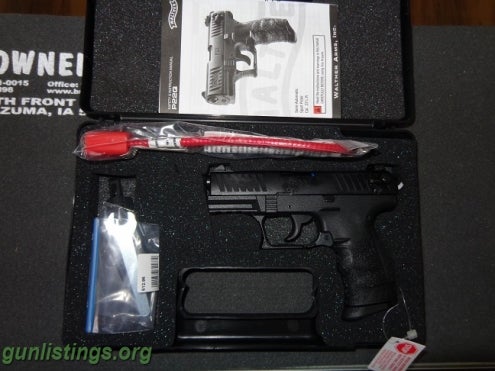 Pistols *SOLD*Walther P22 3.4