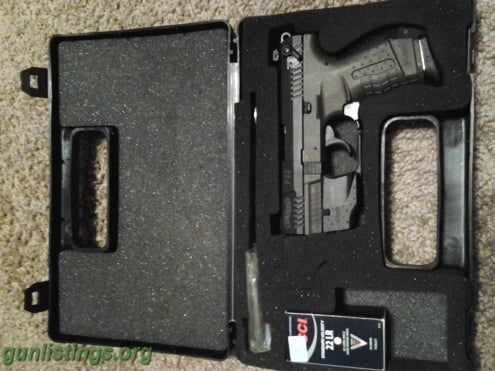 Pistols Walther P22 W/laser OD Green