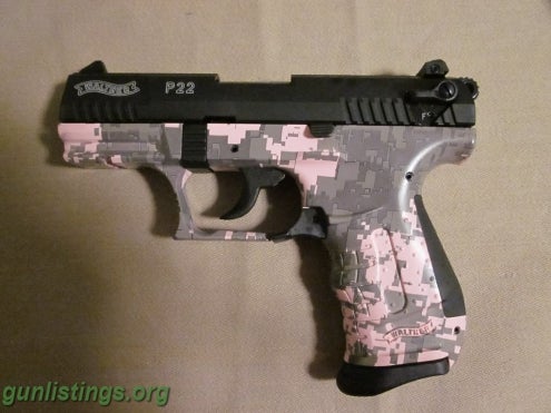 Pistols Walther P22-Pink And Camo