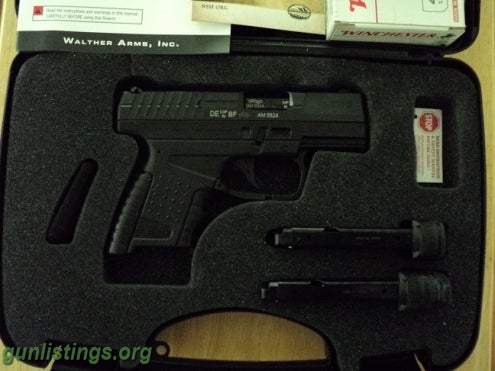 Pistols Walther PPS .40 Cal M1 With Ammo