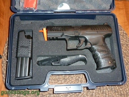 Pistols Walther PPQ 9mm + Ammo