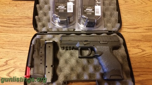 Pistols Walther Ppx 40 5 Mags Like New