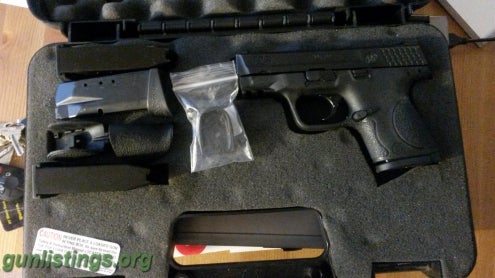Pistols Want To Trade M&p 40c Nitesites 4 Mags