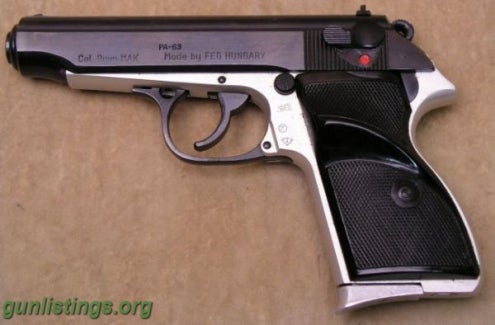 Pistols WTB PA-63 Or P64 Pistol