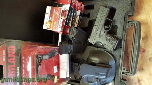 Pistols XDS .45, Holsters, Ammo, Mags