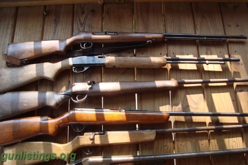 Rifles 8 Older Rifles And Shotguns All For----