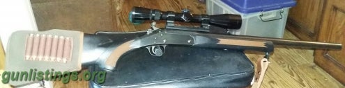 Rifles ** H&R Handi Rifle .444 Marlin W/ Scope & Ammo