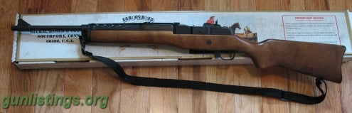 Rifles Ruger Mini 30 7.62x39 Wood And Blued (used)