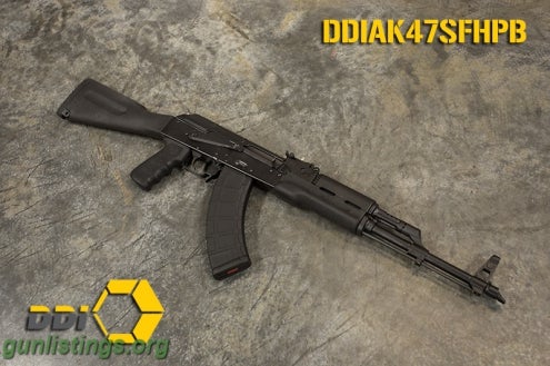 Rifles AK47 DDI With Ammo, Case, Clips