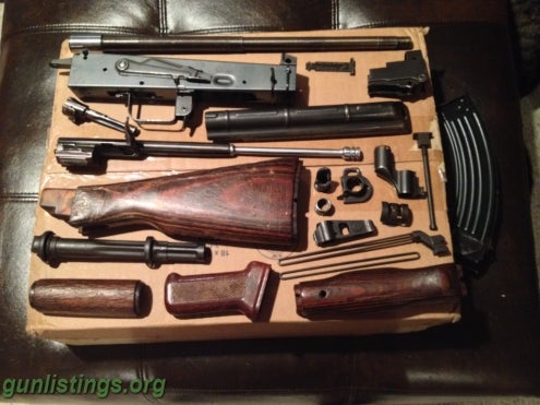 Rifles AK47 Romanian Parts Kit, New Romy Brl, Nodak Receiver