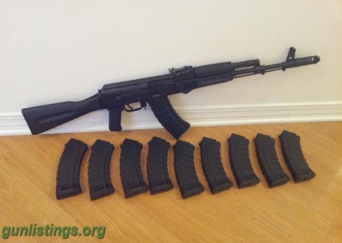 Rifles AK 74 RIFLE BULGARIAN WOOD FOR SALE