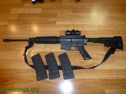 Rifles AR15 Bushmaster Carbon 15 With 3 Mags