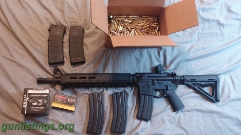 Rifles AR15 With Mags And Ammo