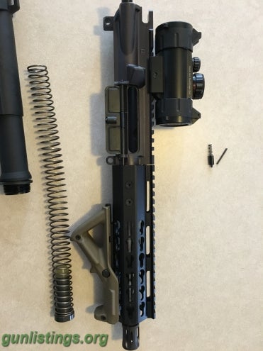 Rifles AR 15 Complete Upper Assembly 7.5