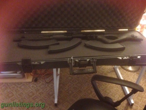 Rifles Arsenal SA M7 Rifle With 3 Magazines And A 42 Inch Case