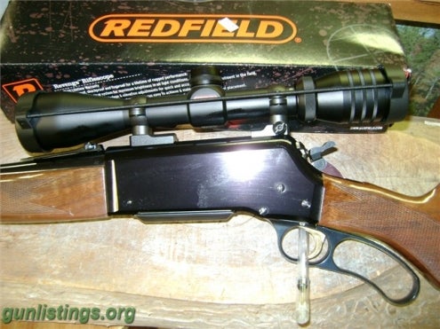Rifles BROWNING BLR W/NEW REDFIELD SCOPE