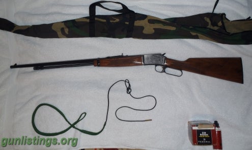 Rifles Browning Lever Action .22 Octagon BL-22 (with Extras)