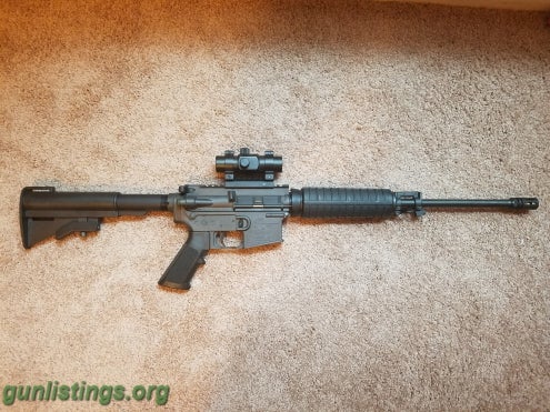 Rifles Bushmaster AR-15 Carbon With Red Dot Sight