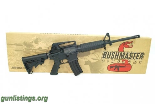 Rifles Bushmaster AR-15 Patrolman/never Used/in Box/w Ammo