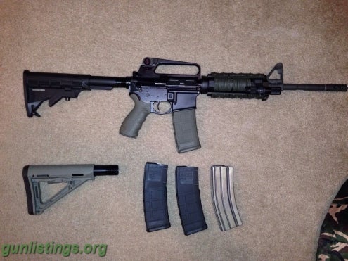 Rifles Bushmaster XM15 AR15 With Ammo And Extras..