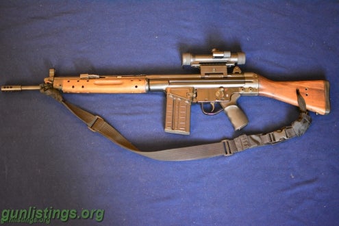 Rifles CETME .308 With Scope, Ammo, Accessories